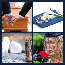 4 Immagini 1 Parola FUNERALE