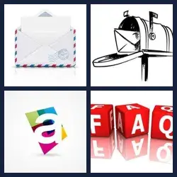 4 Immagini 1 Parola LETTERE