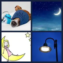 4 Immagini 1 Parola NOTTE