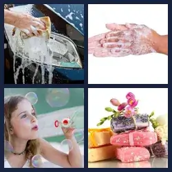 4 Immagini 1 Parola SAPONE
