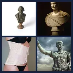 4 Immagini 1 Parola BUSTO