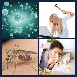 4 Immagini 1 Parola VIRUS
