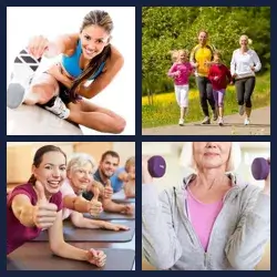 4 Immagini 1 Parola FITNESS