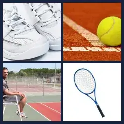 4 Immagini 1 Parola TENNIS